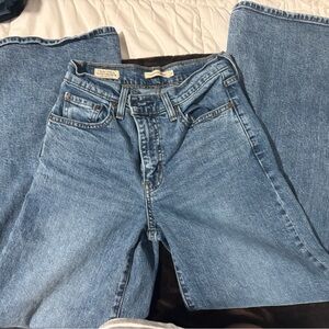 728 high rise wide leg Levi’s
